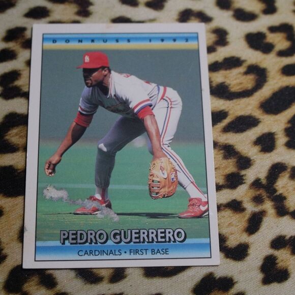Pedro Guerrero #158 Baseball Card - Picture 1 of 2